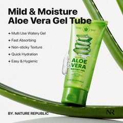 Hojas de aloe de California para hidratación y nutrientes.