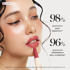 Nature Republic Honey Melting Lip 03 Berry, brillo translúcido para un look natural.