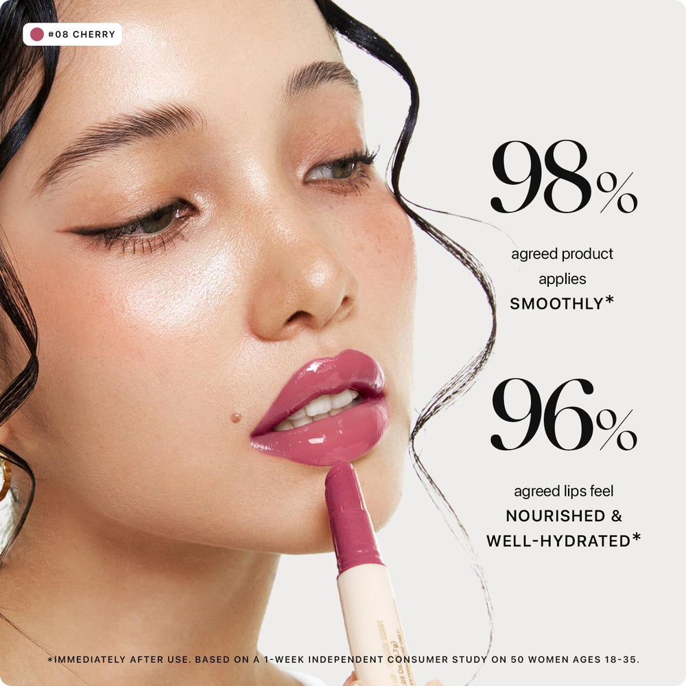 Nature Republic Honey Melting Lip 08 Dark Cherry Choux brillos vibrantes y color duradero