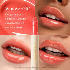 Nature Republic Honey Melting Lip 10 Peach, textura miel que desliza y colorea suavemente.