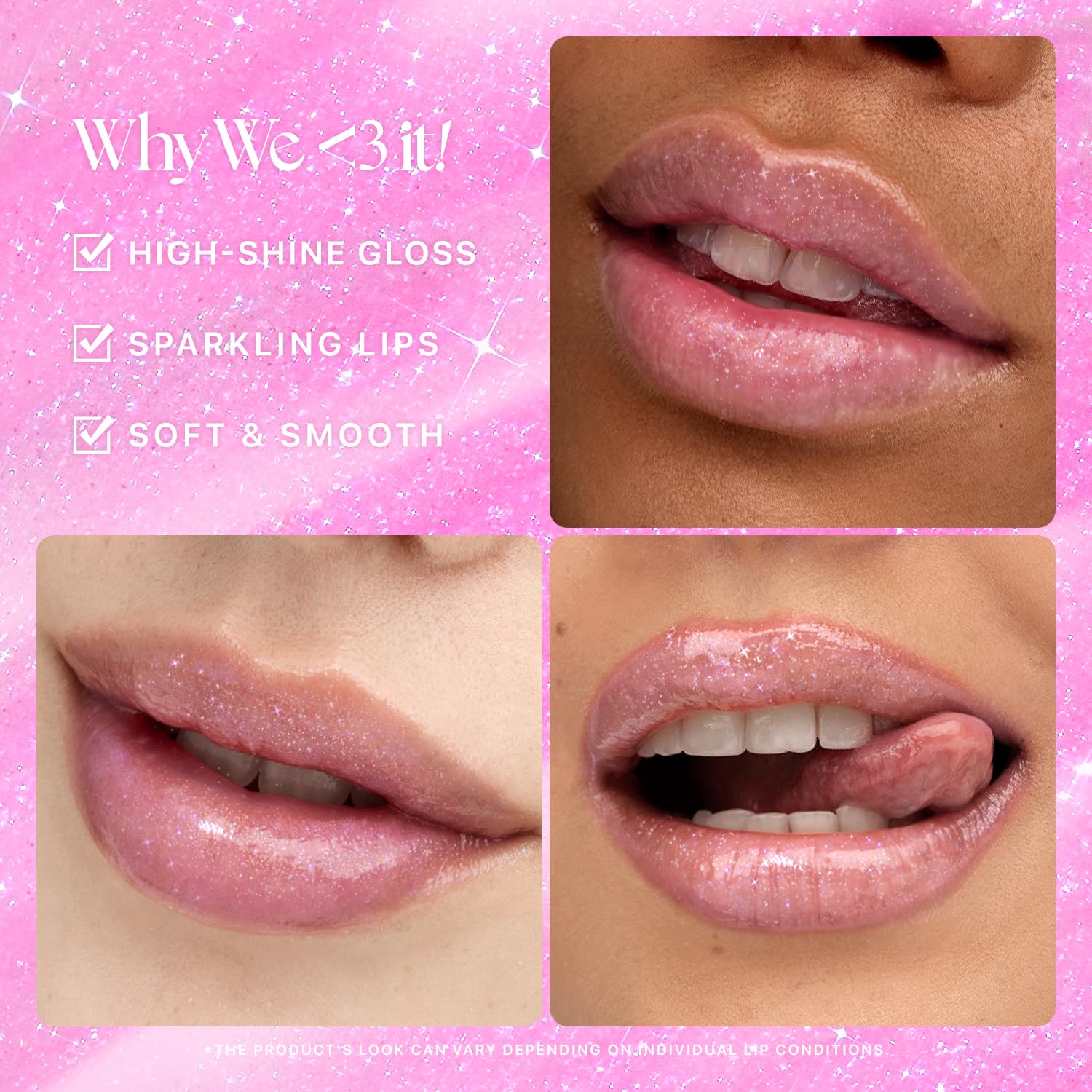 Nature Republic Honey Melting Lip Glitter 13 Aurora efecto gloss hidratante en cada pasada.