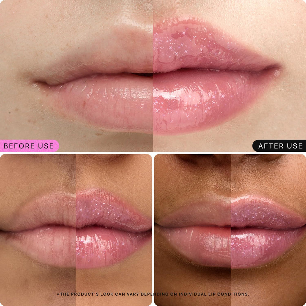 Nature Republic Honey Melting Lip Glitter 13 Aurora aplicación cómoda para retoques rápidos.