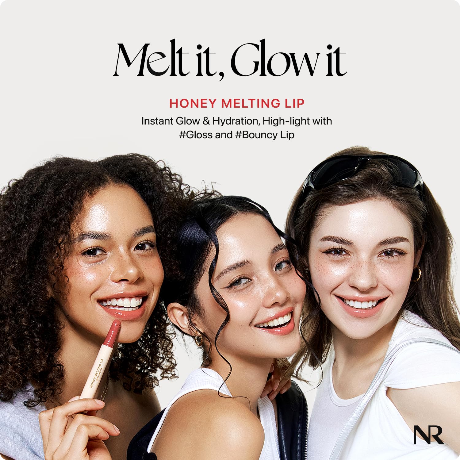 Nature Republic Labial Derretible Miel Granada 08: aplicación limpia y cómoda