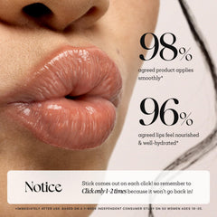 Nature Republic Labial Derretido de Miel 17 Rosa Beige: textura suave en primer plano