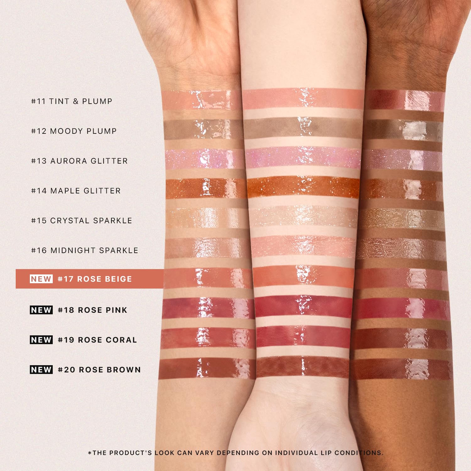 Nature Republic Labial Derretido de Miel 17 Rosa Beige: tubo compacto para bolso