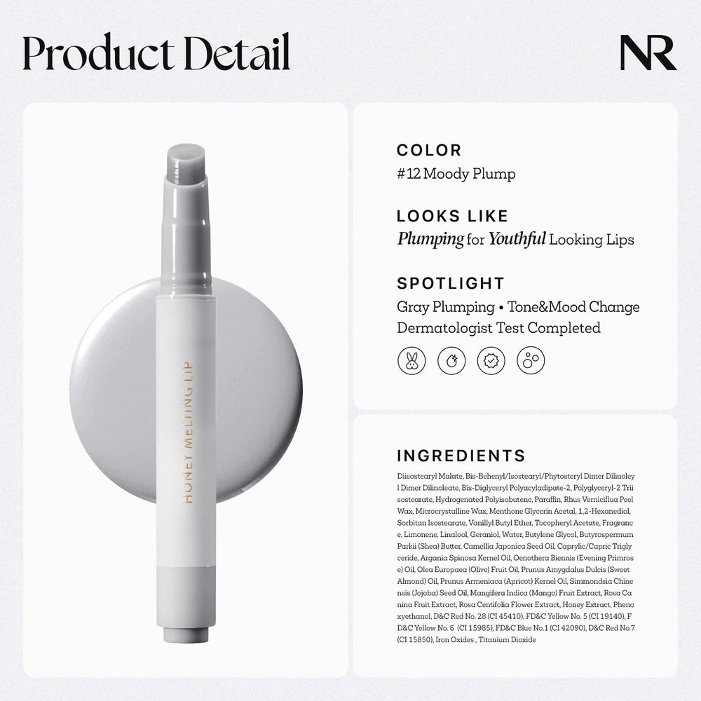 Nature Republic Labial Derretido de Miel, uso rápido con un clic sencillo.