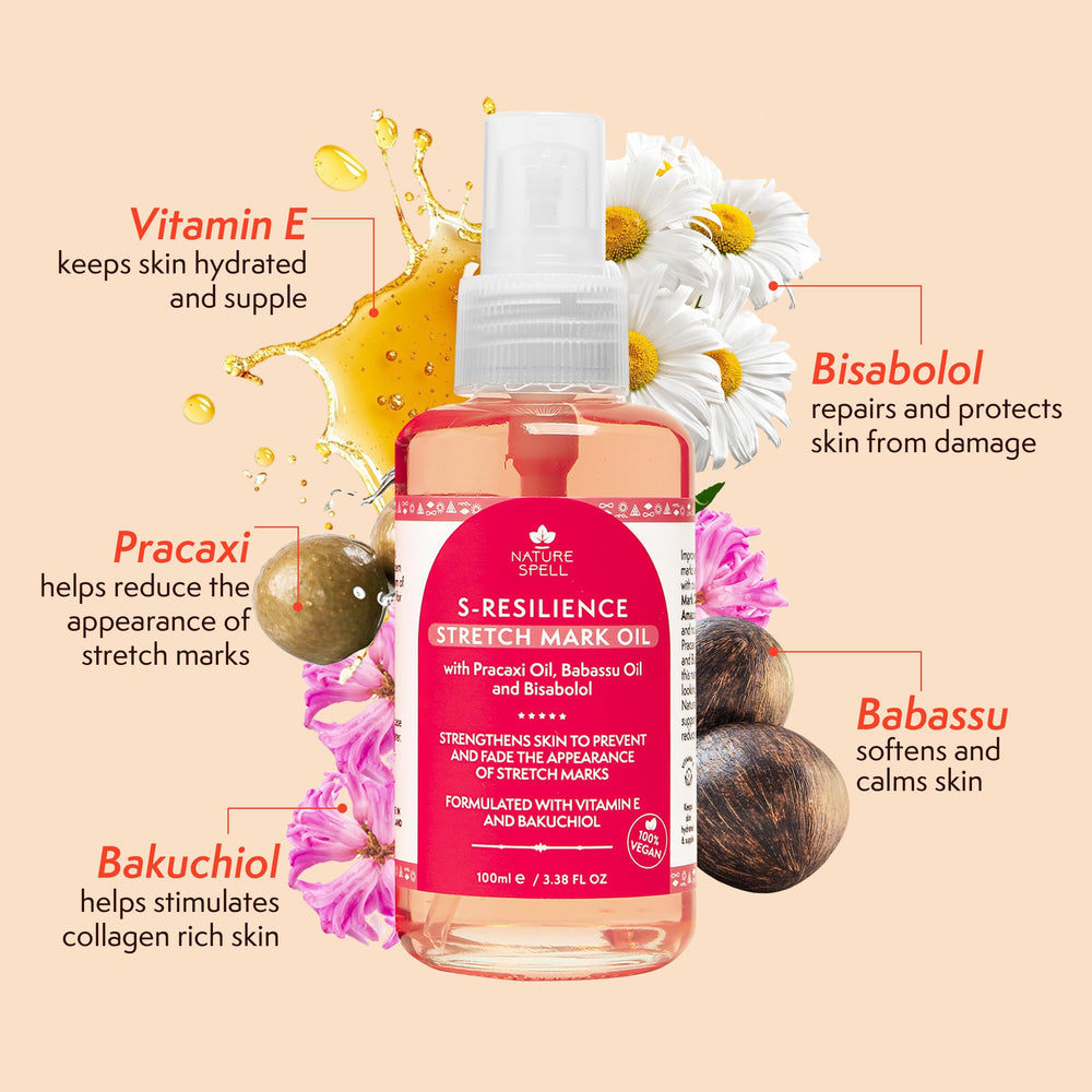 Nature Spell Pracaxi Elasticidad Piel: potencia la elasticidad con ingredientes naturales.