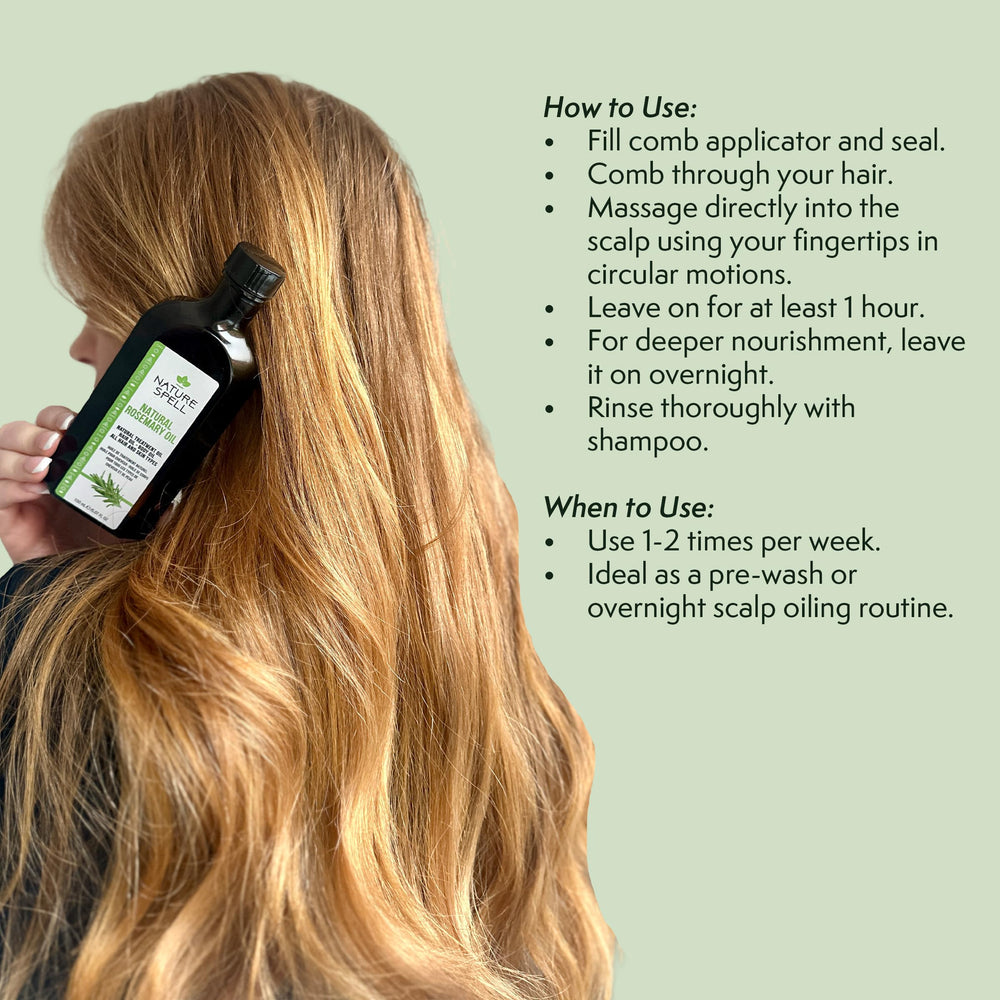 Nature Spell uso nocturno para cabello suave y sedoso al despertar