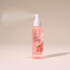 Nature Well aceite de rosa y tono tonico, brillo natural para la piel.