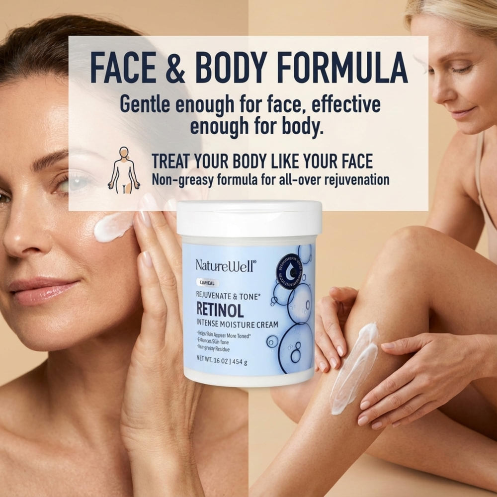 Nature Well imagen de aplicación facial y en cuello para firmeza suave.