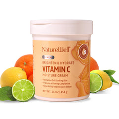 Nature Well Clinical Brighten: botella de vitamina C para tono uniforme.