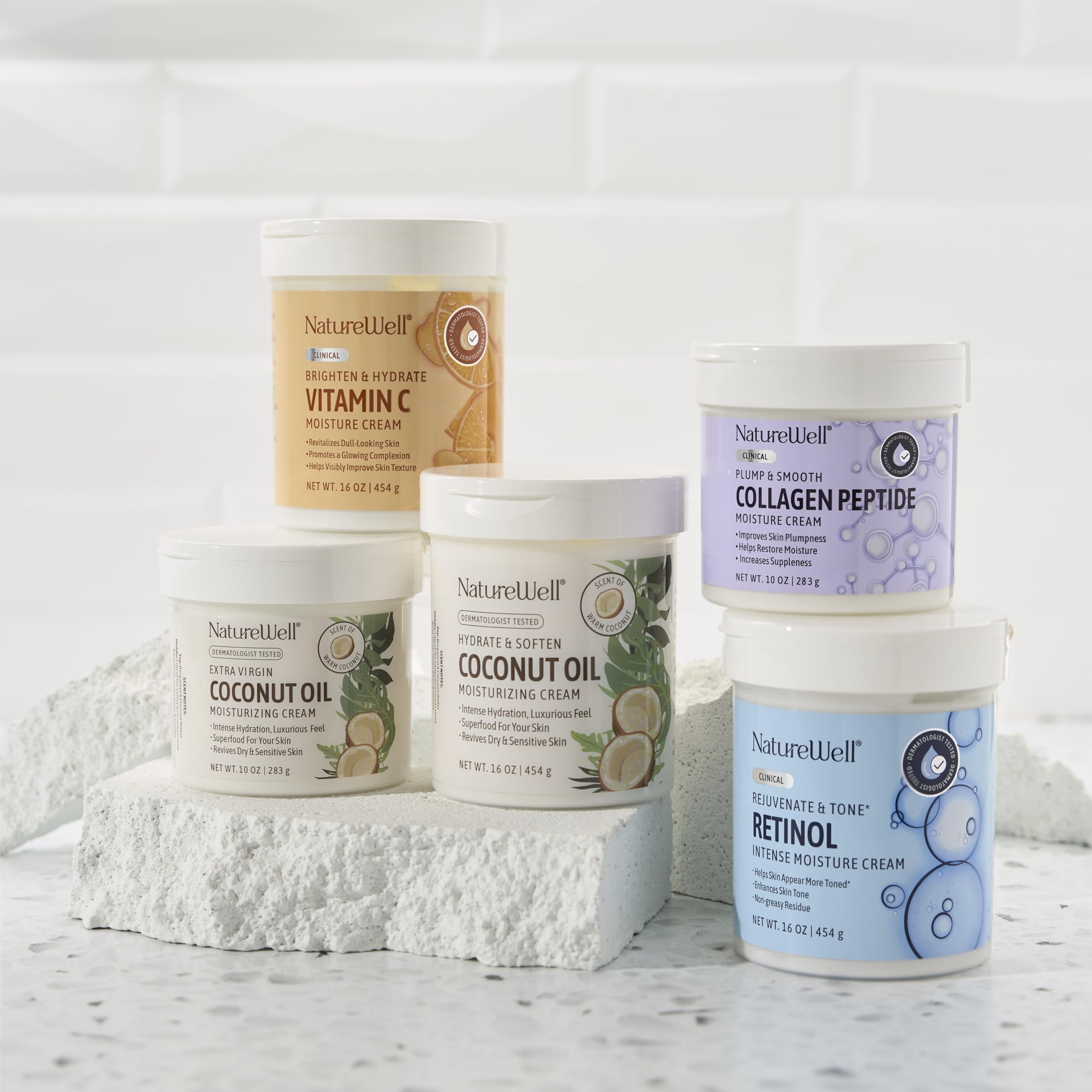 Envase Nature Well cruelty-free, libre de parabenos y colorantes.