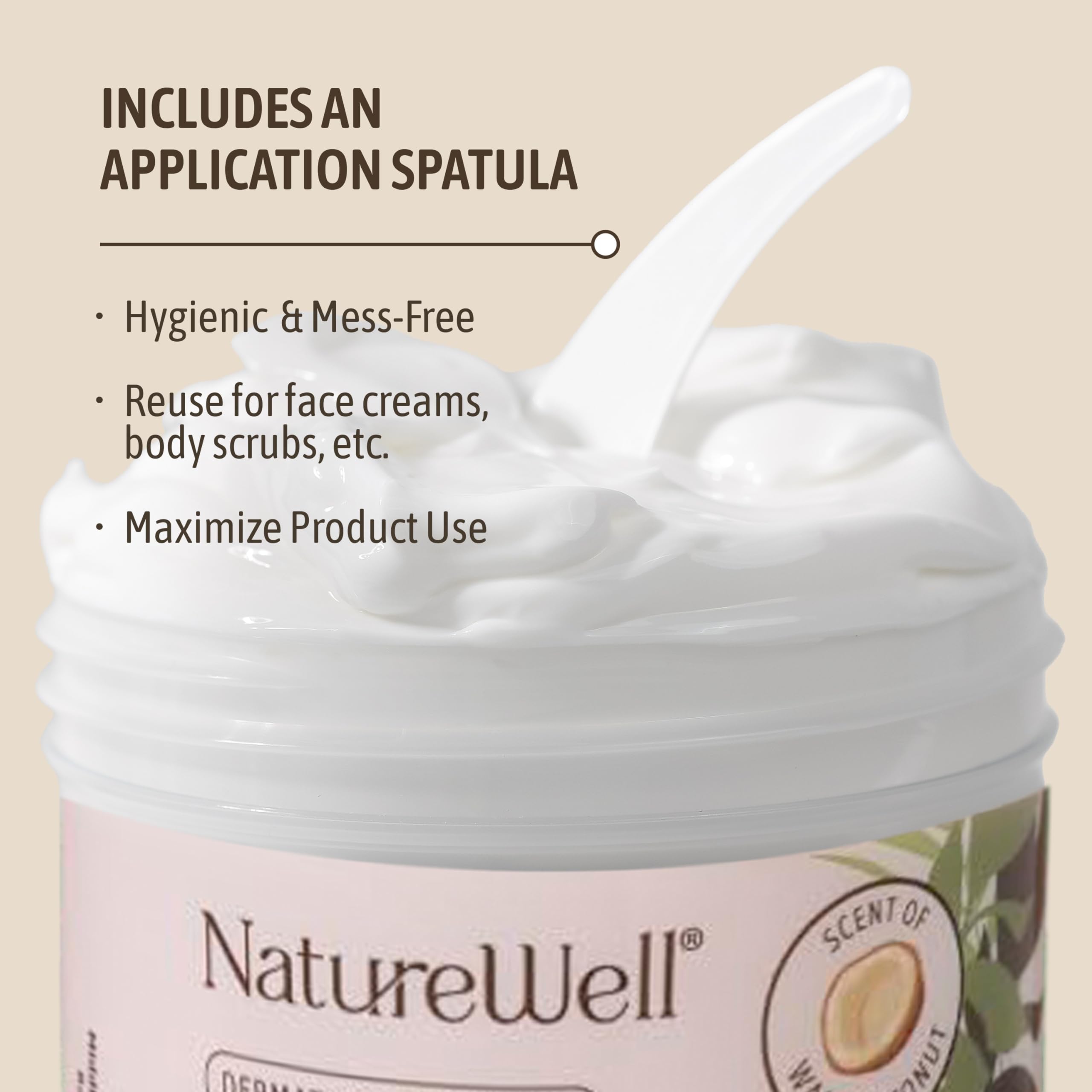 Nature Well, logo y envase elegante para baño ordenado