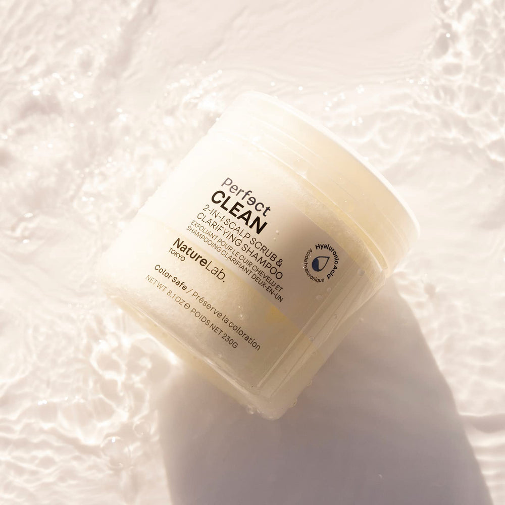 Color-safe, sulfate-free labeling highlights gentle care for color-treated hair.