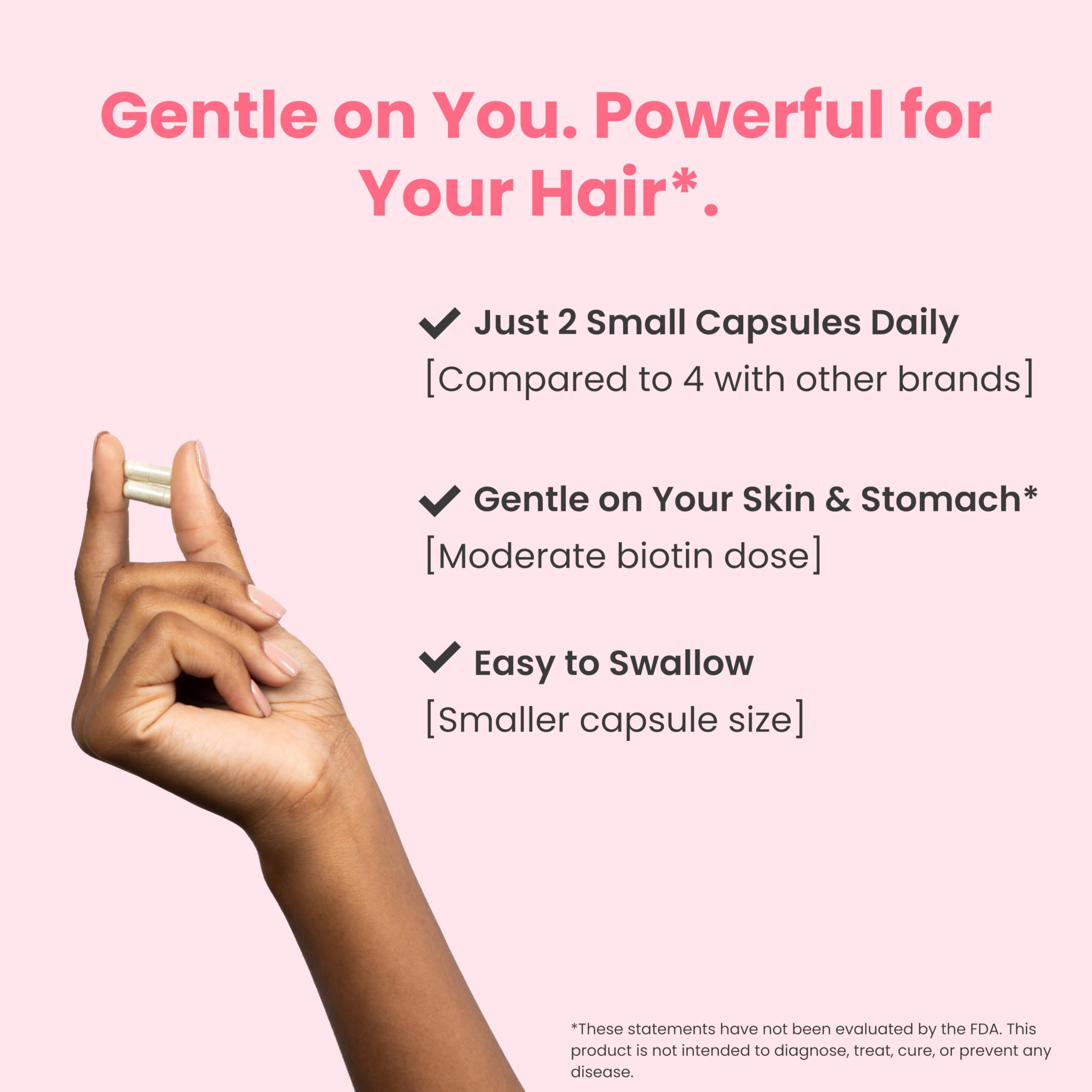 Naturenetics HairAnew nails and skin benefit visual with stronger nails