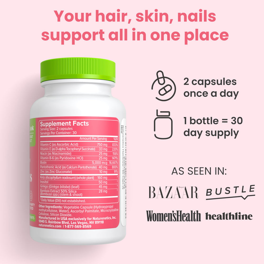 Naturenetics HairAnew Subscribe and Save concept with 30-day supply