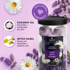 Nature's Beauty gift-set-bath-bombs show colorful fizz for relaxing baths