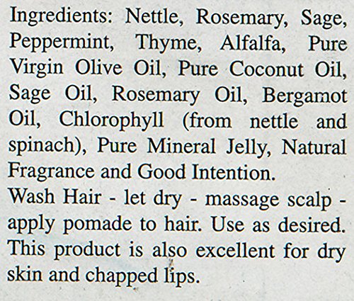 Nature's Blessings Hair Pomade styled look captures natural shine with controlled hold.