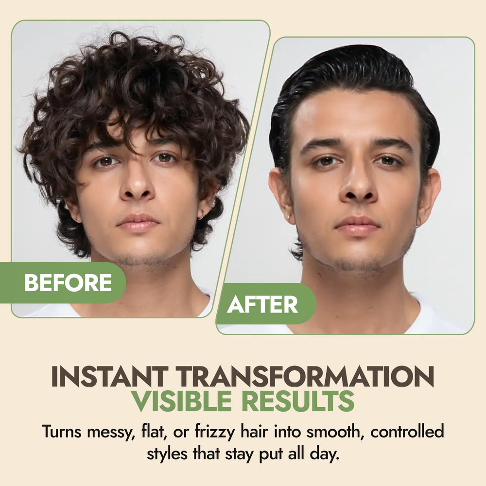 Cabello teñido hidratado con Herbal Choice Mari gracias al gel.