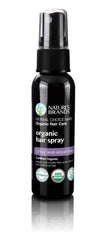 Nature's Brands spray cabello orgánico, fijación ligera para uso diario