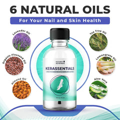 Nature’s NutriWave Kerassentials: ingredientes botánicos como lavanda y árbol de té