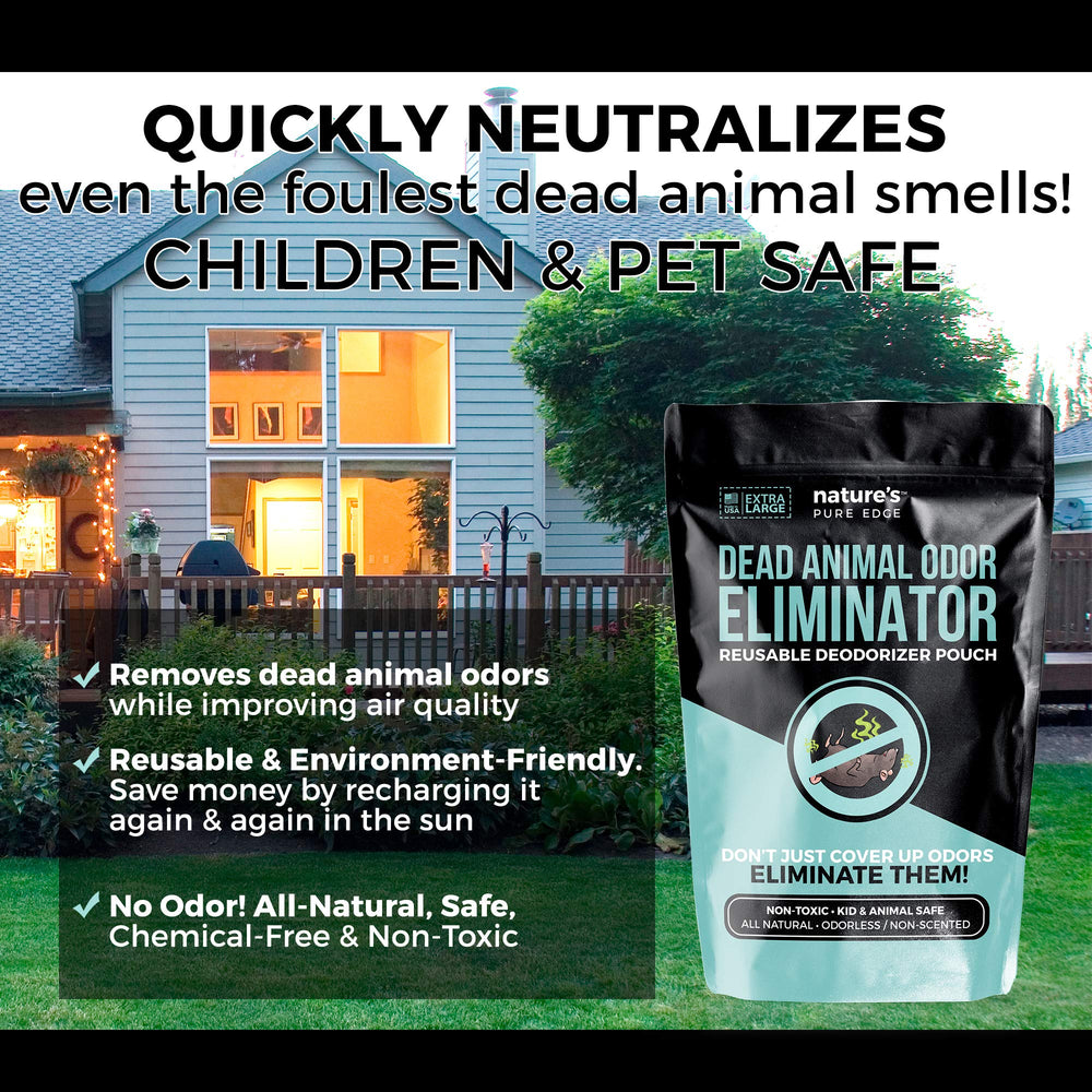 Nature's Pure Edge usa zeolita especial para capturar olores persistentes sin fragancia