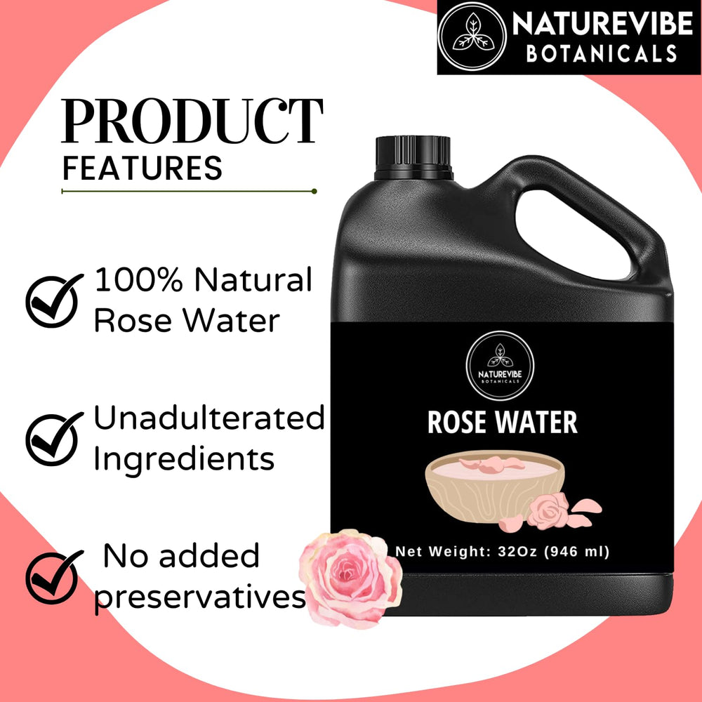 Naturevibe Botanicals makeup setting spray use with rosy scent.
