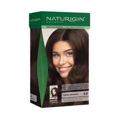 Naturigin 3.0 dark brown color cream for at-home application