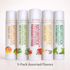 Naturistick vanilla lip balm for gentle moisture and pleasant aroma