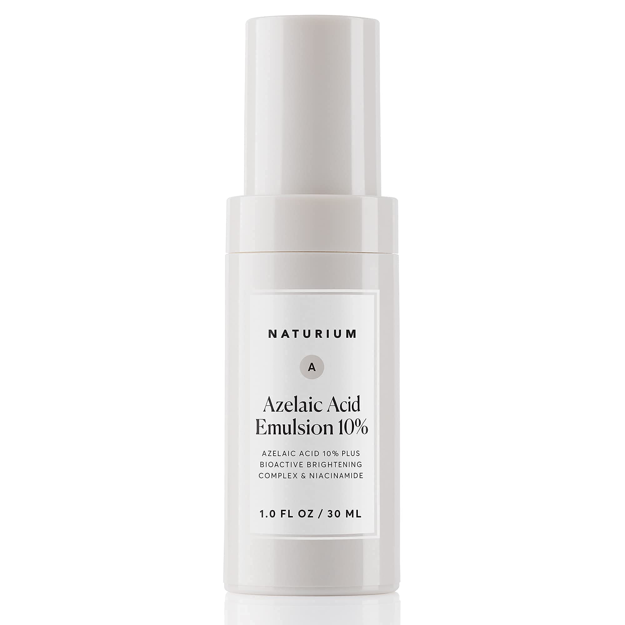 Naturium Azelaic Acid Emulsion bathroom scene for everyday skincare.