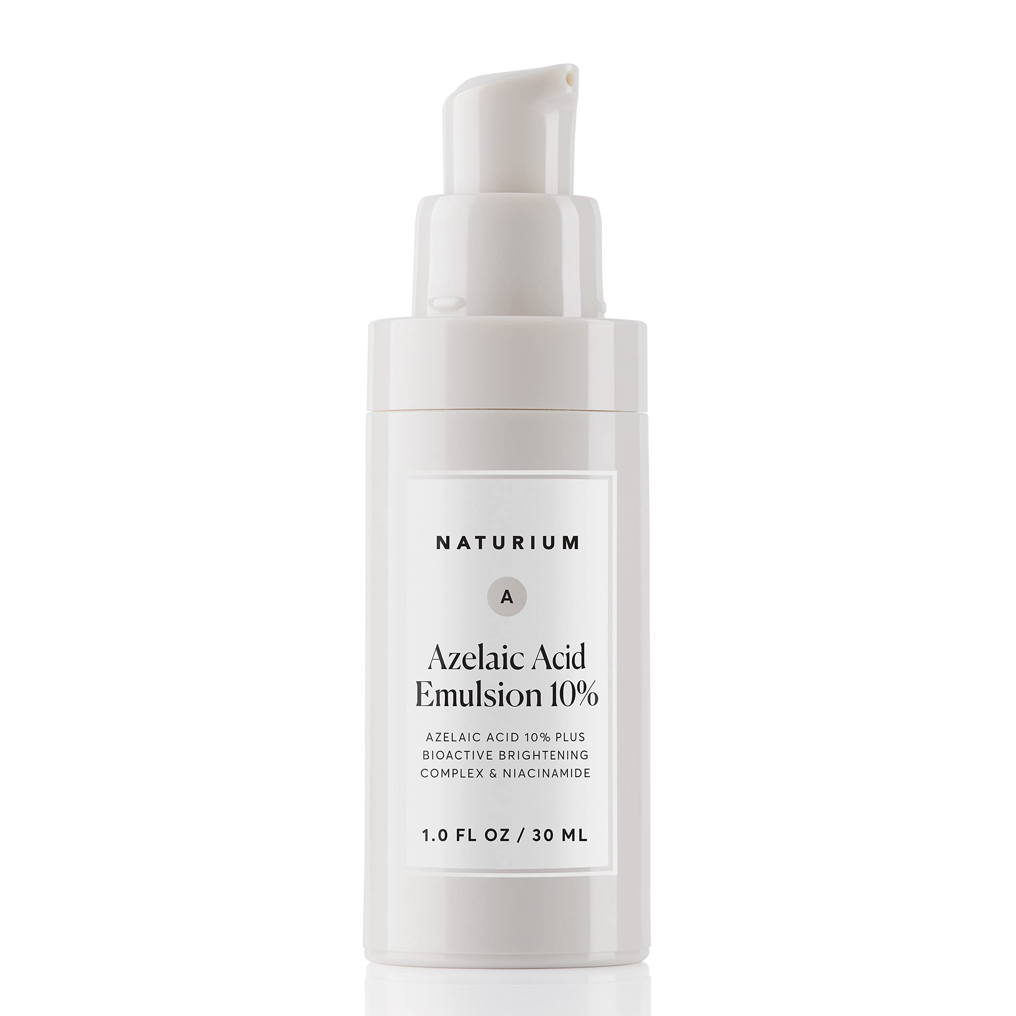 Naturium Azelaic Acid Emulsion ingredients spotlight bioactive complex and niacinamide.