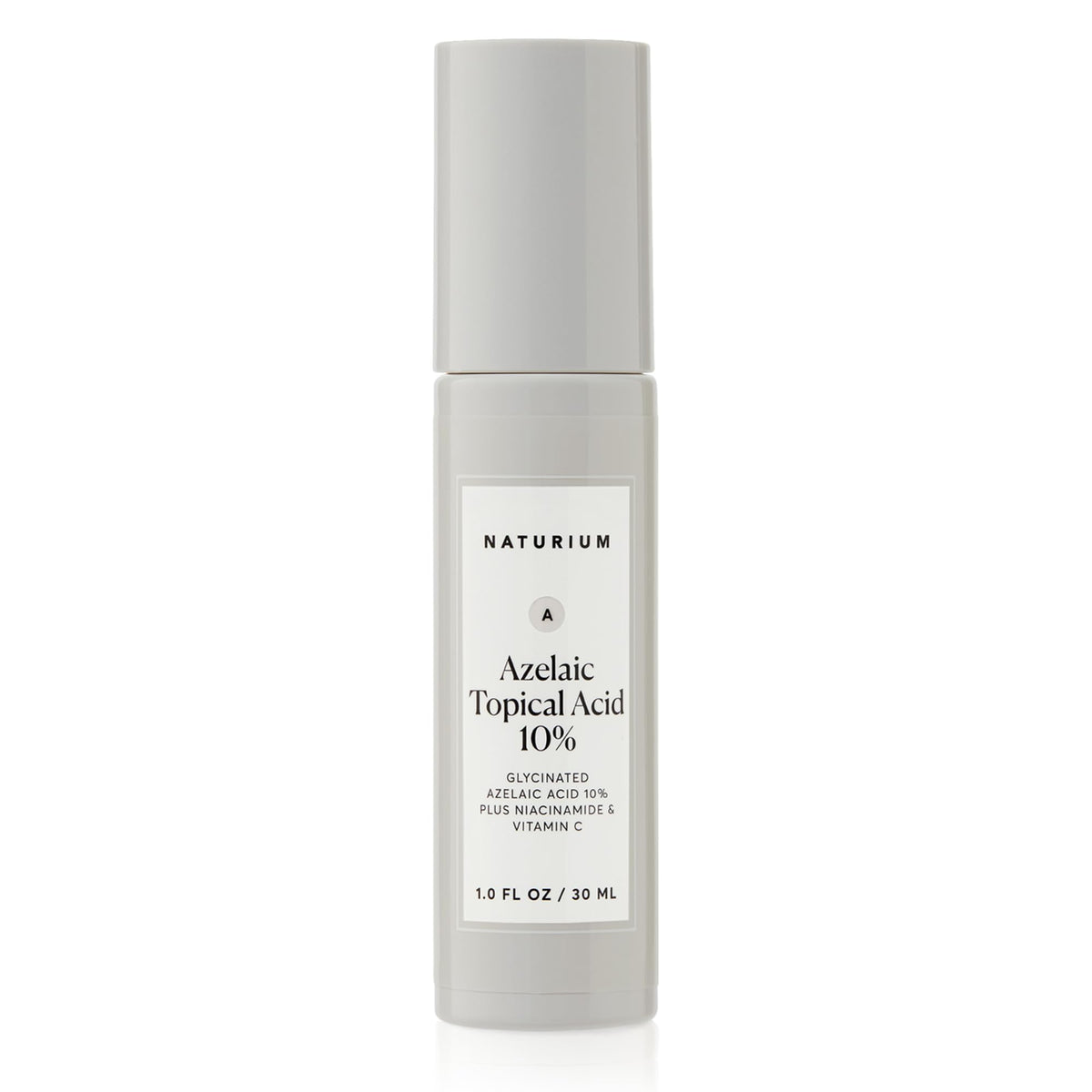 Naturium Azelaic Topical Acid 10% bottle for easy daily facial application and even tone