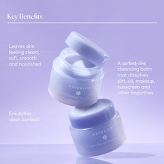 Naturium Ginseng Púrpura, aplicación en rostro con masaje suave y nutritivo.