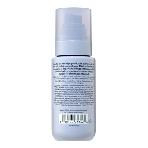 Naturium Barrier Bounce Mist, spray nítido para calmar y humedecer rápidamente la piel