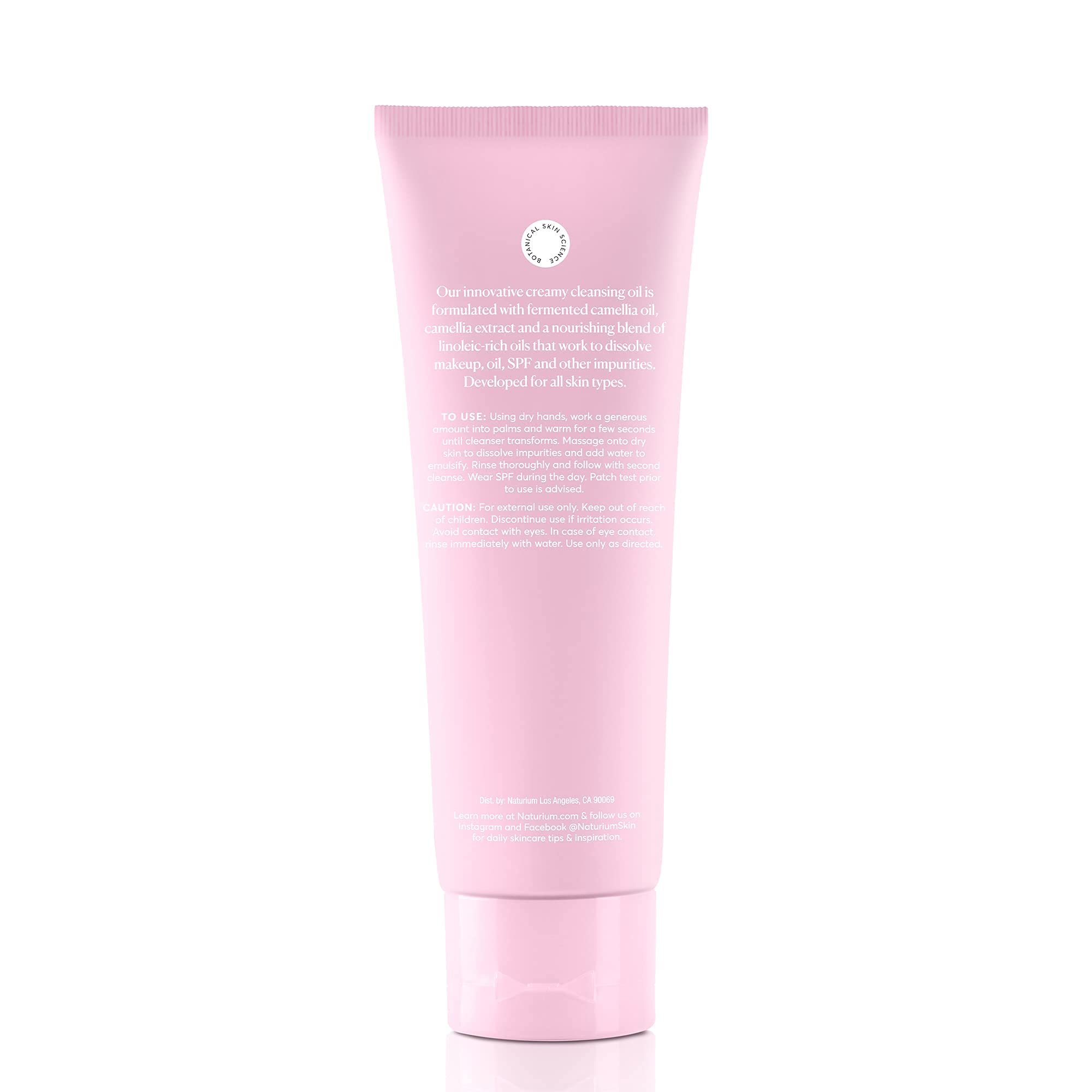 Naturium Camellia, vegano y libre de crueldad.