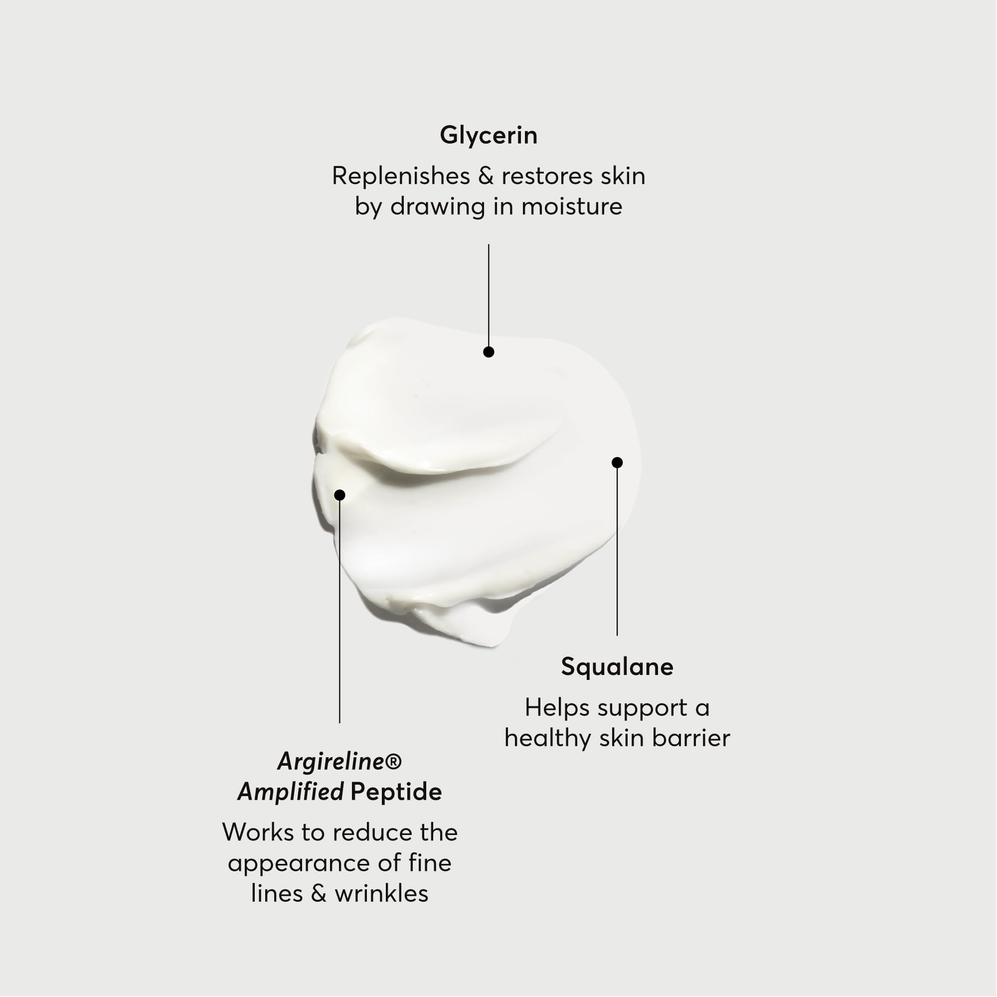 Naturium crema ojos multi peptidos, aplicación diaria para una piel más fresca.