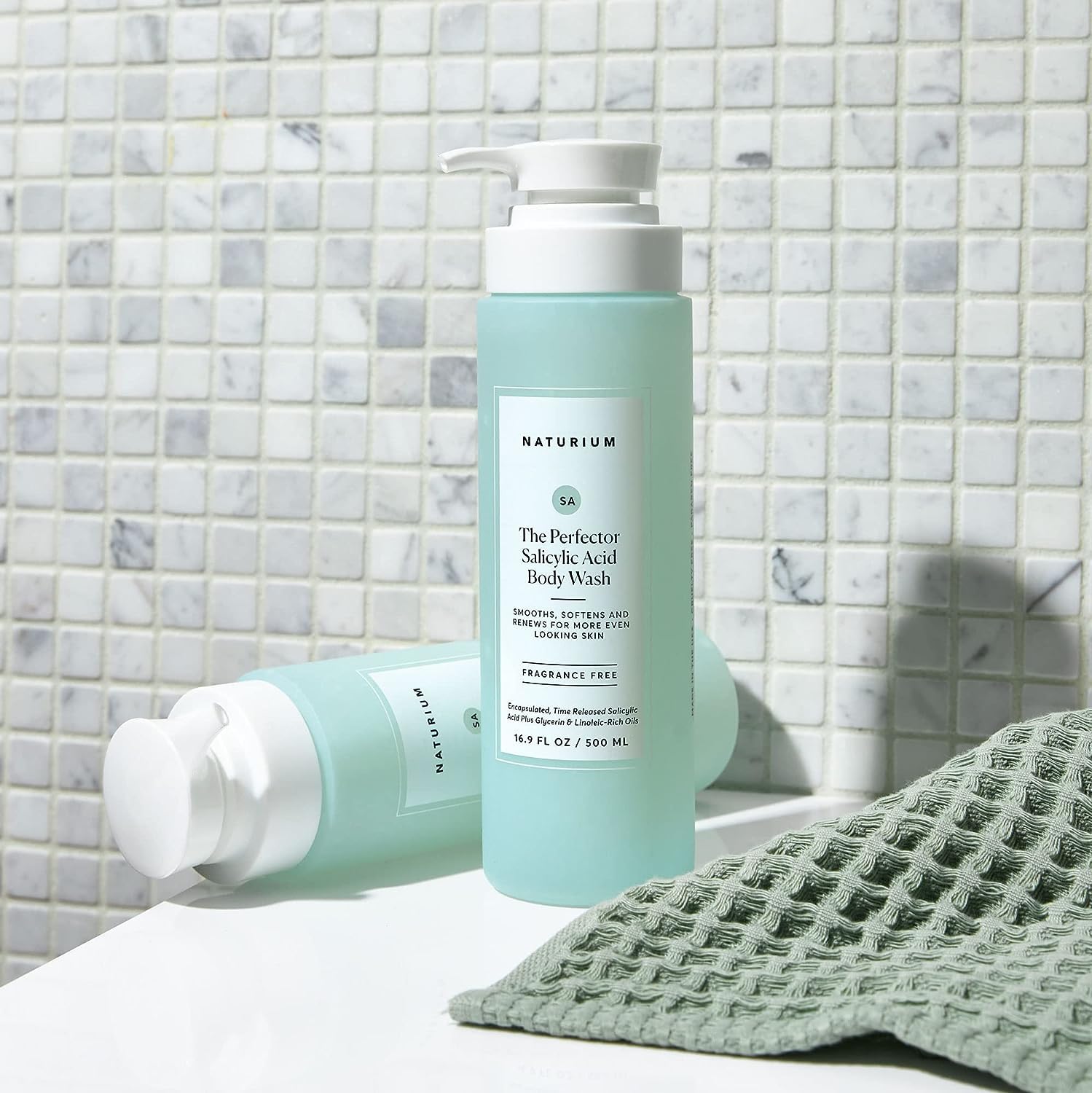 Naturium El Perfector: uso diario en ducha para poros limpios.