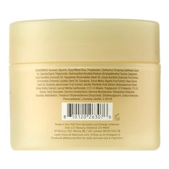 Naturium Glow Getter textura de azúcar cristalina para exfoliar suavemente.