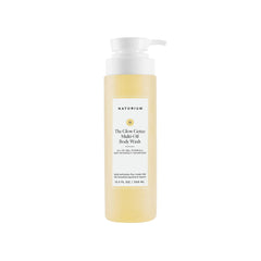 Naturium Glow Getter: botella-ducha-aceite, limpieza suave e hidratación para la piel.