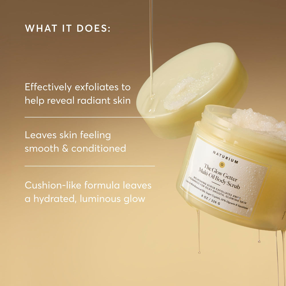 Naturium Glow Getter glicerina al 20% que mantiene la piel humectada.