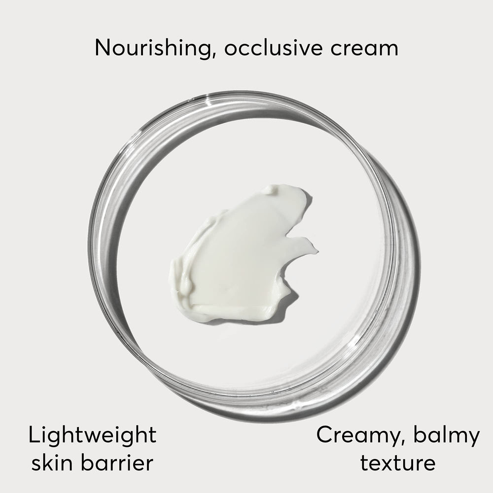 Naturium Intense Overnight Cream dab application demonstrates smooth, even layer on the face