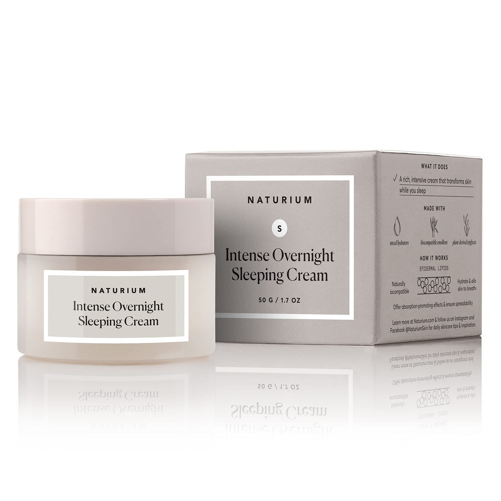 Naturium Intense Overnight Cream ingredients kakadu plum and squalane highlighted