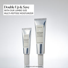 Applying Naturium moisturizer on face and neck for an even base.