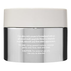 Naturium Multi-Peptide Rich Cream texture close-up reveals rich hydration.