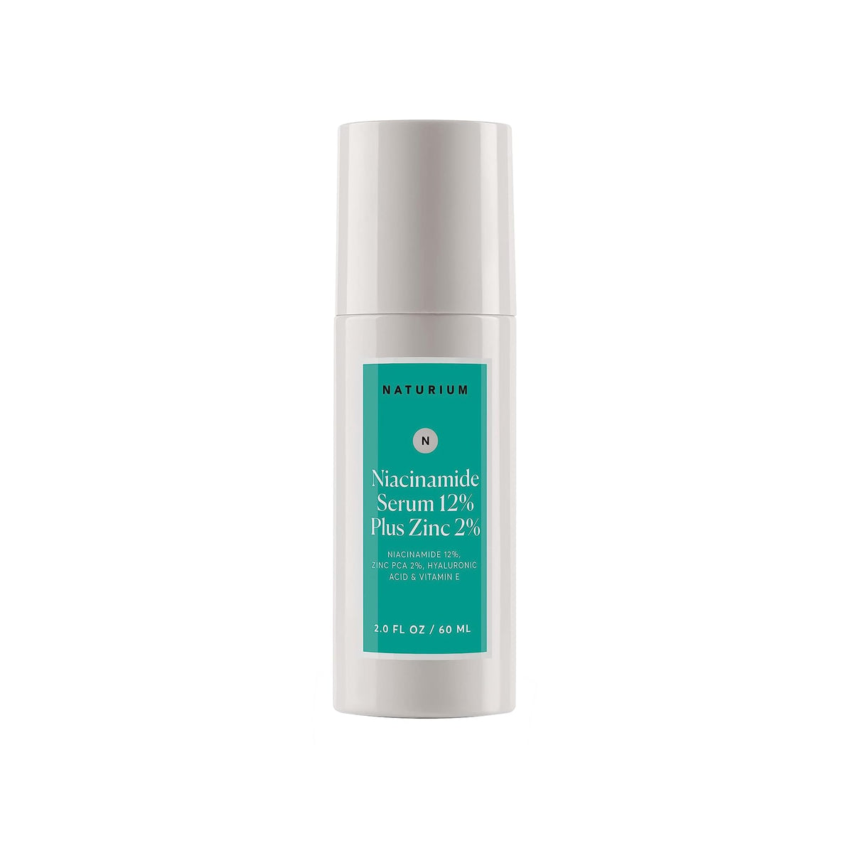 Naturium niacinamide 12% zinc 2% serum bottle for daily pore refinement