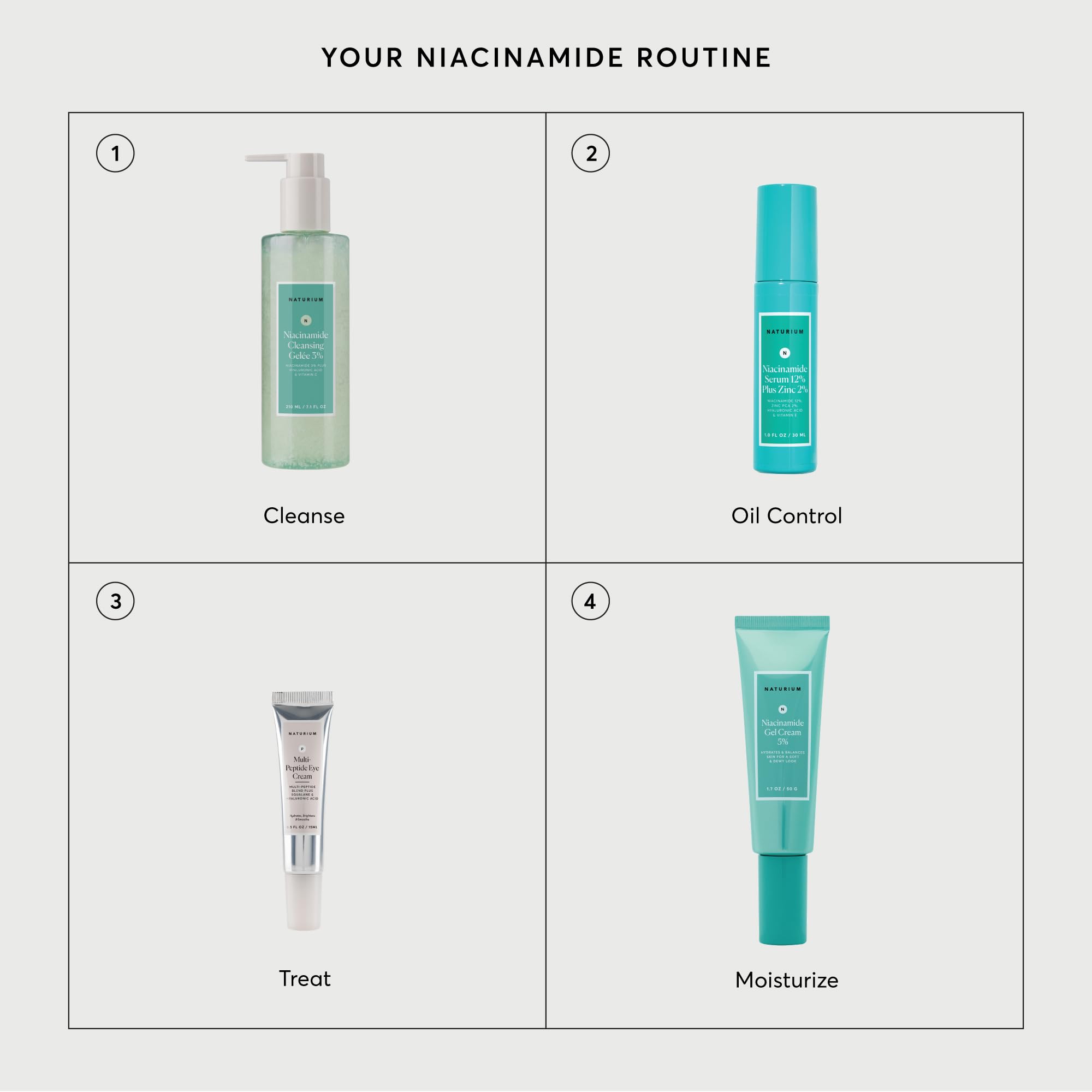 Naturium Niacinamide Gel Cream, hidratación diaria, piel más equilibrada y radiante.