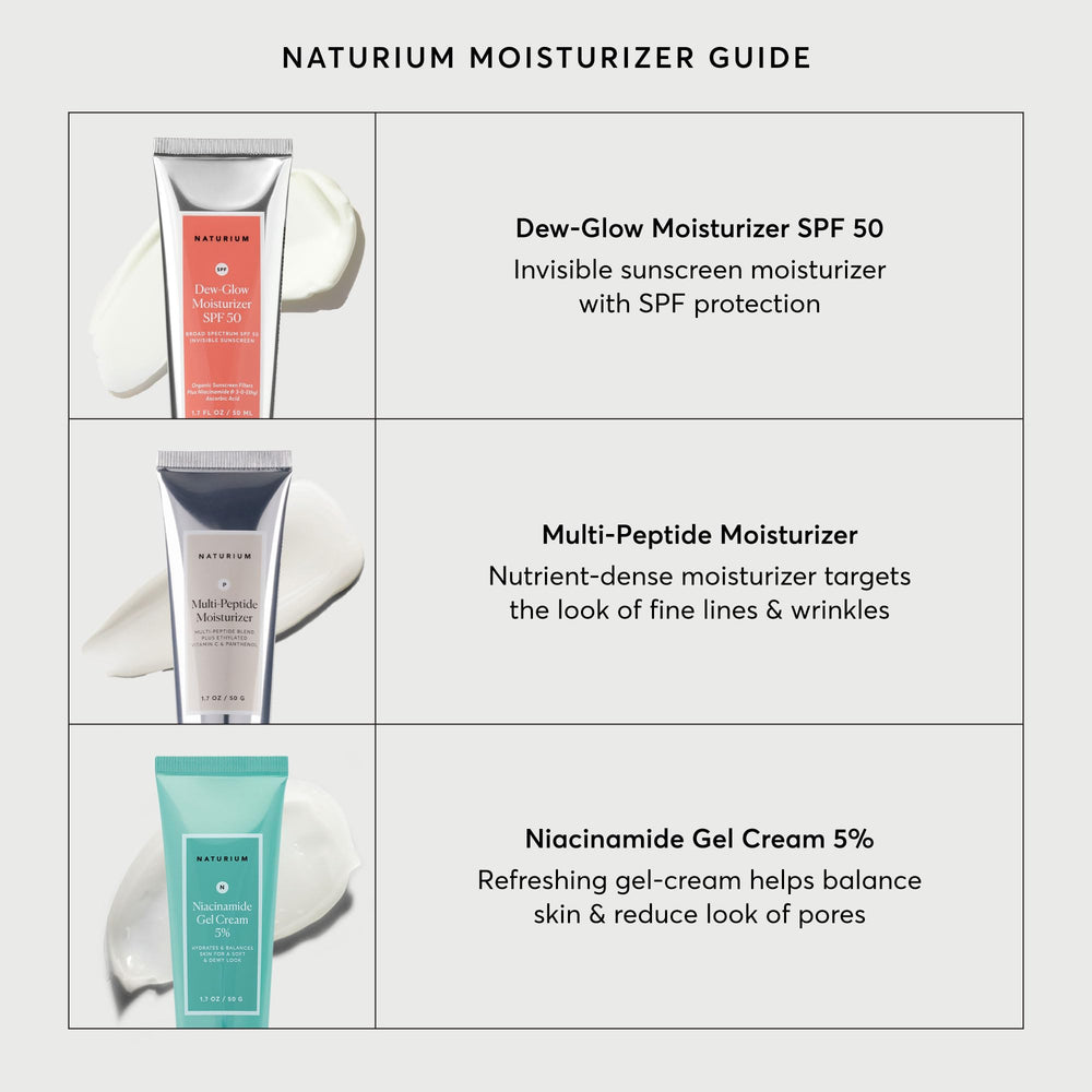 Naturium Niacinamide Gel Cream, reduce apariencia de poros sin irritación.