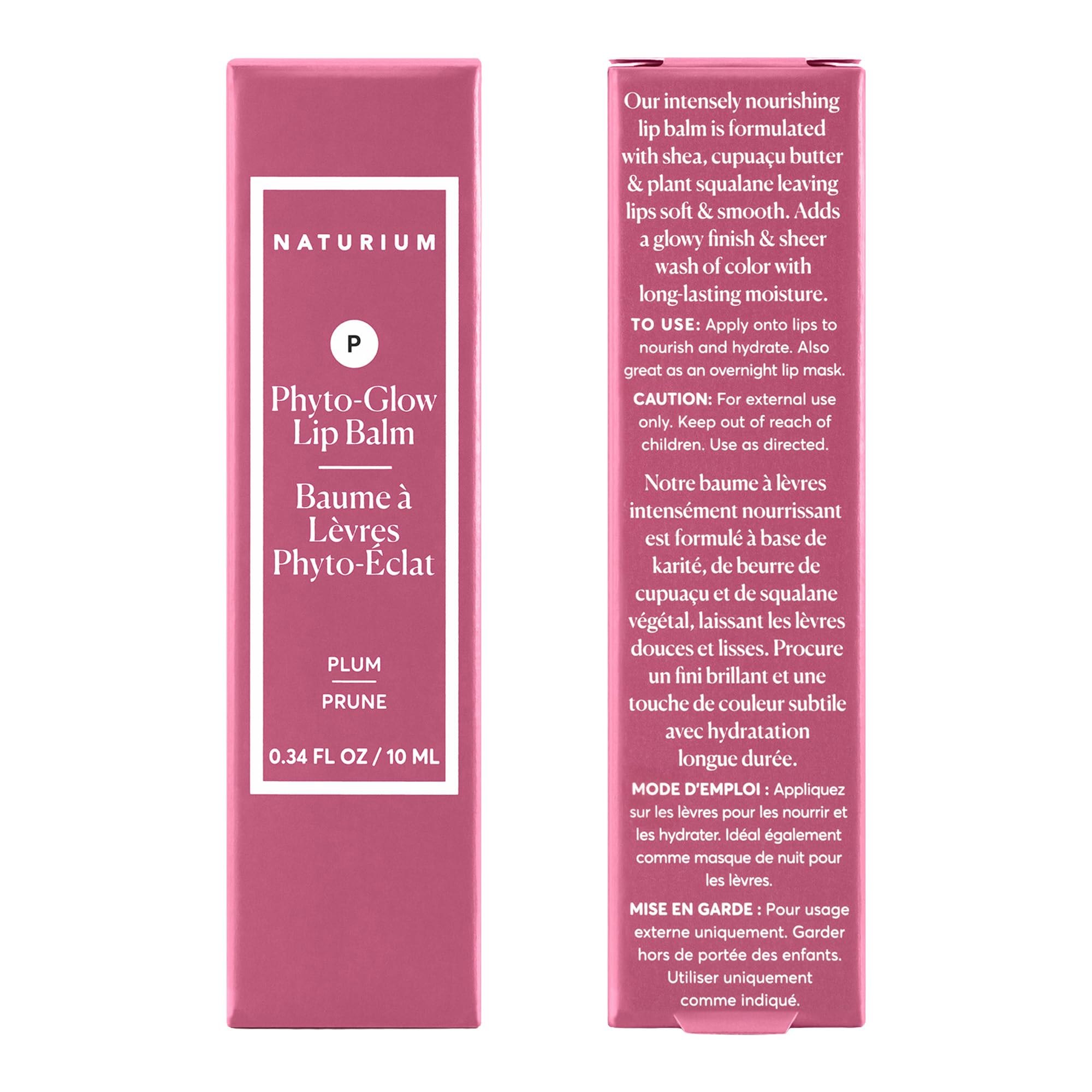 Naturium Phyto-Glow Bálsamo Labial con ester vegetales aporta suavidad diaria.