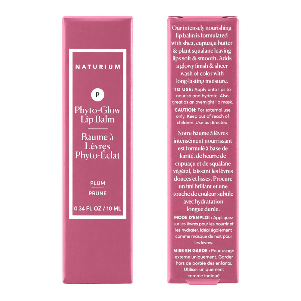 Naturium Phyto-Glow Bálsamo Labial con ester vegetales aporta suavidad diaria.