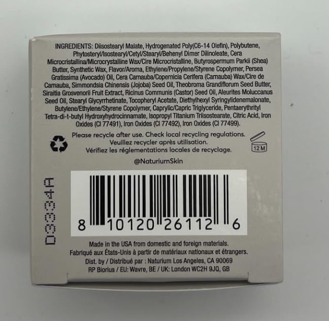Aplicación diaria y nocturna de Naturium Phyto-Glow Lip Mask para comodidad.